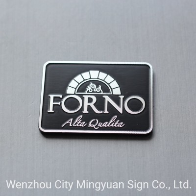 Metal Nameplate for Door, Purifier, Kitchen, Loudspeaker, Machine, etc. (50.8X37.5mm)